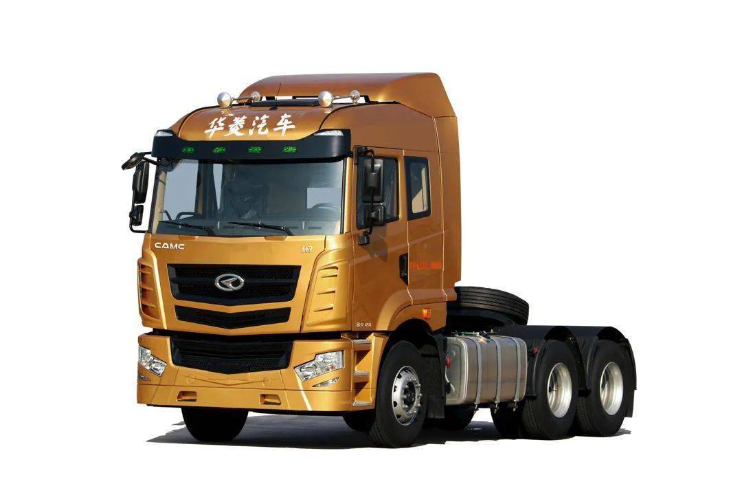 说车谁说外行只会看热闹今天就来盘盘华菱h7国六牵引车的道