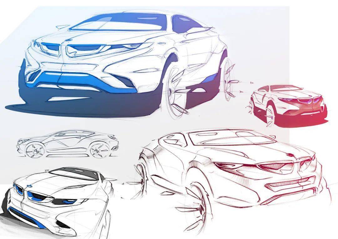 今天小编将为大家分享一些汽车草图设计过程,希望能够带给对汽车设计