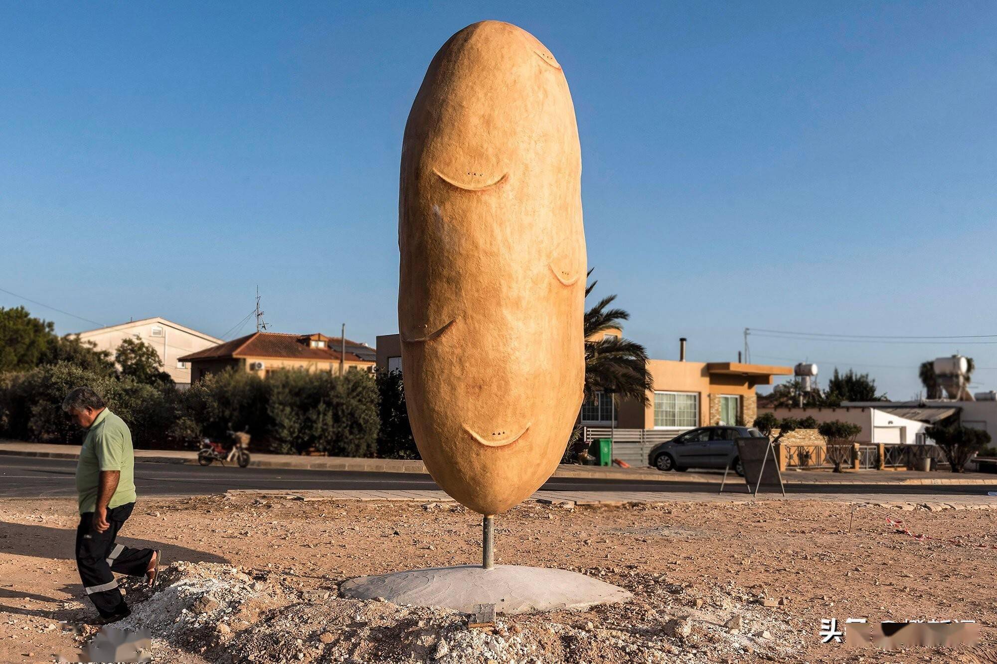 路边惊现巨型马铃薯?xylofagou村庄新地标引网民热议