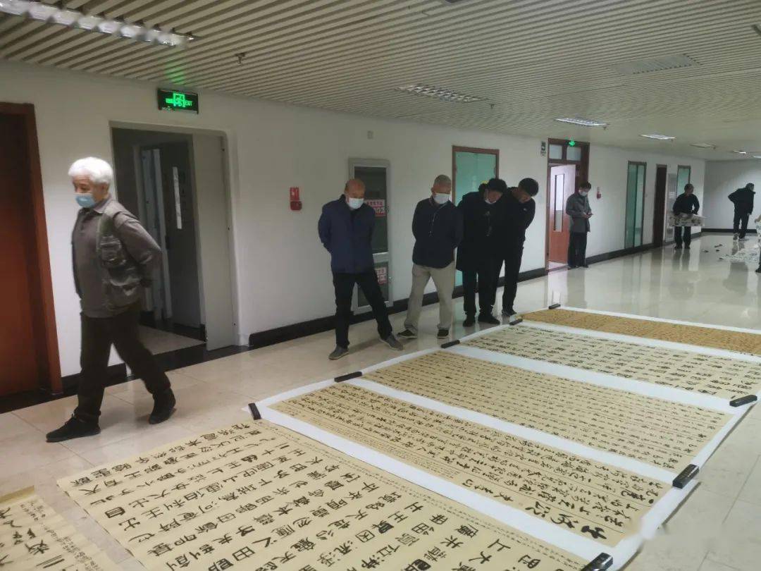 图文平谷区文联书法家协会开展第十三届上元雅集提名书家作品评选工作