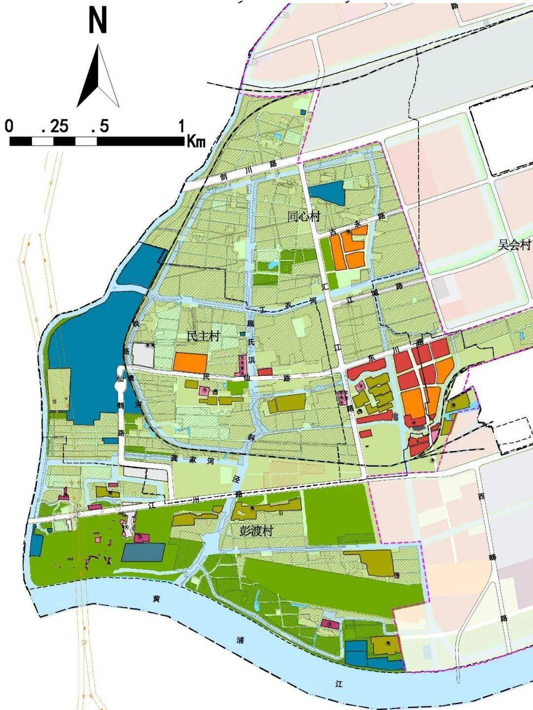 马桥镇规划图片