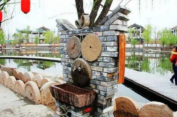 乡村创意景观墙乡愁乡韵乡风融为一体