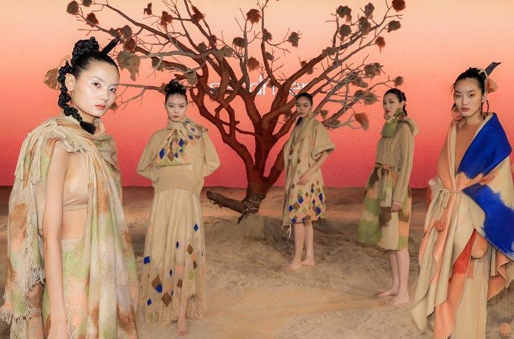 系列敬畏自然，Sandriver沙涓 2021“漠·曙”秋冬大秀致敬游牧文明