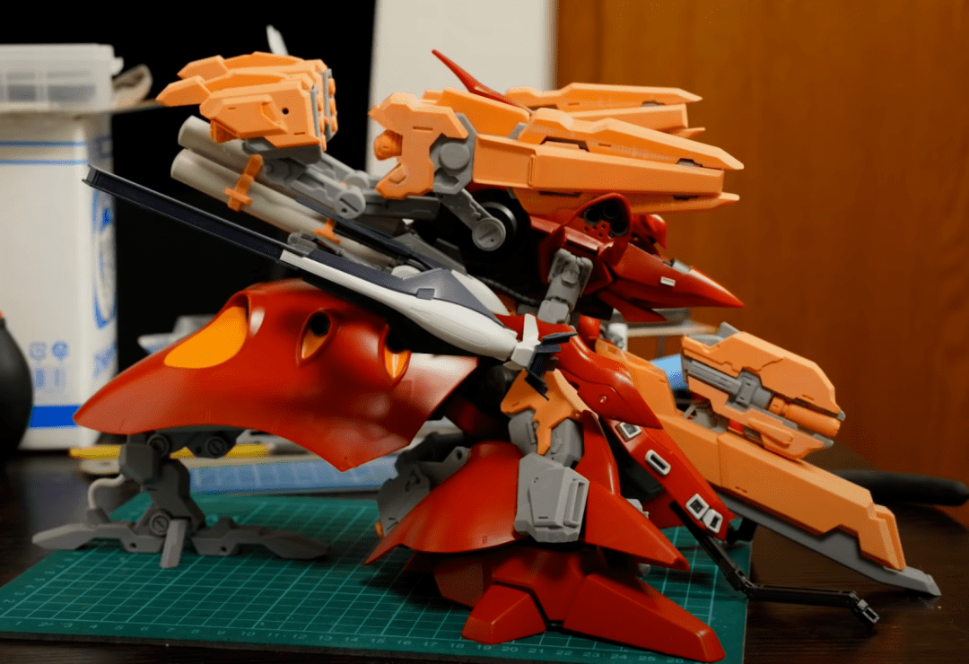 帅到掉渣结合aoz设计hg夜莺重装改造