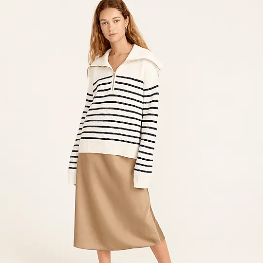 条纹 秋冬必买的毛衣，今年推荐这件！