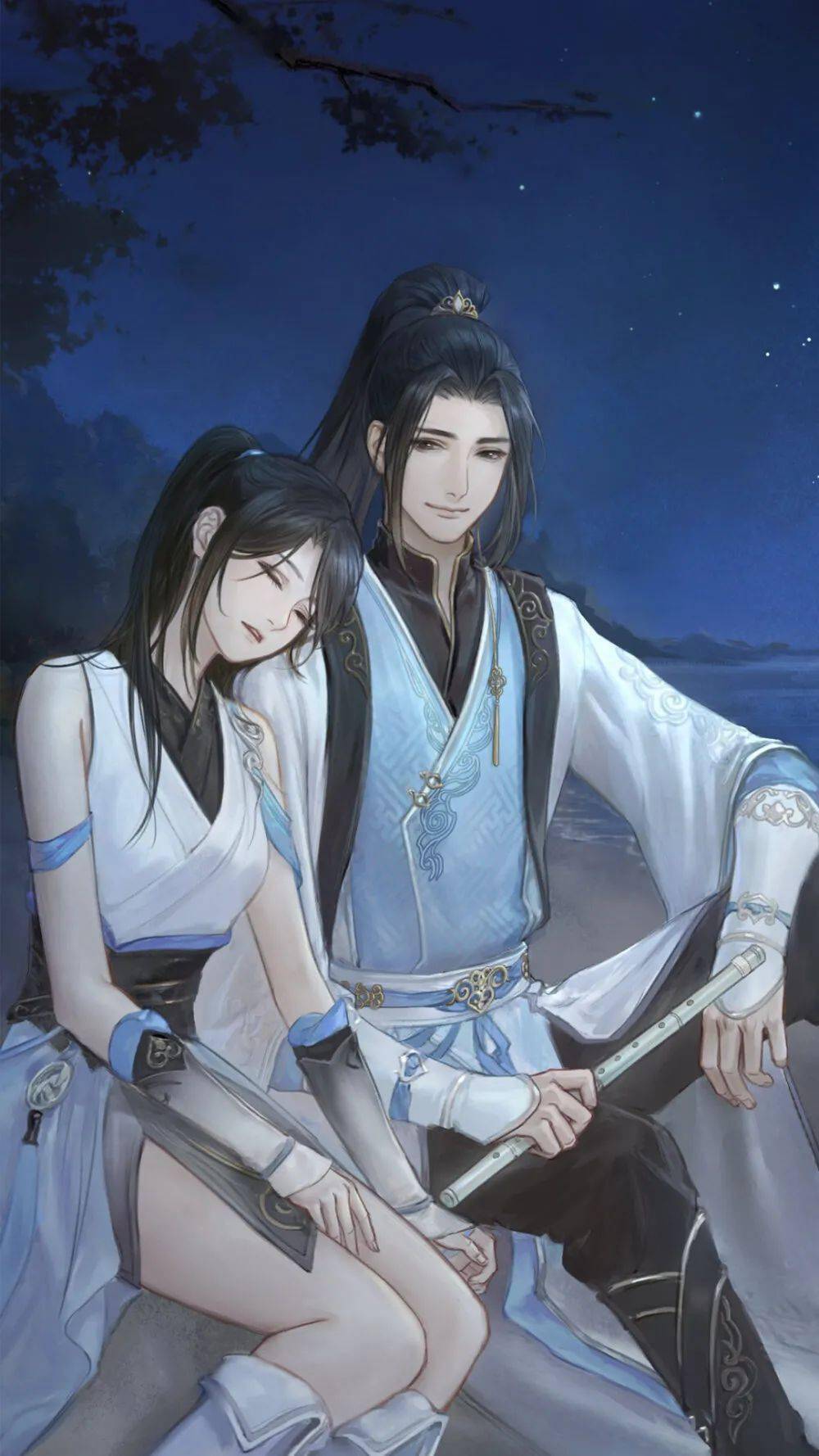 古风cp系列遇见逆水寒壁纸赏析