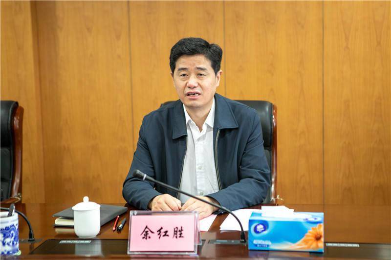 陈秋立厅长会见三明市委书记余红胜一行