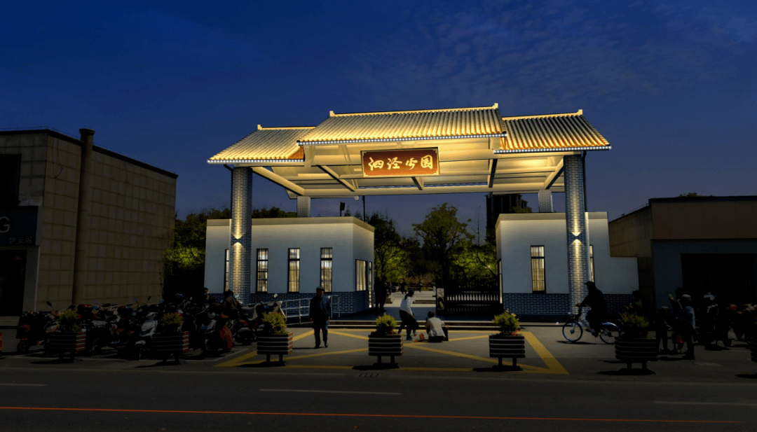 即将跨入明亮的夜:泗泾公园_景观