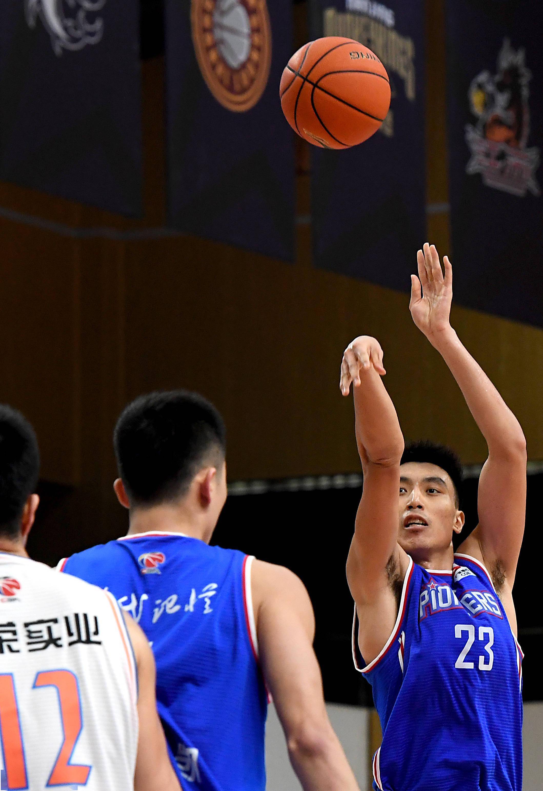 篮球cba第一阶段四川金荣实业胜天津先行者