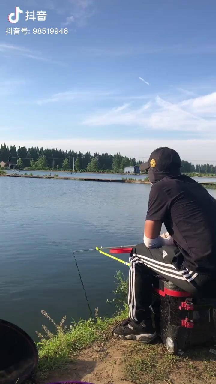 抖音钓鱼千千万就是不见鱼上岸这回你看到鱼了吗