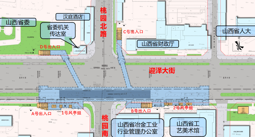 太原地鐵1號線建設再提速三站全部進入主體施工