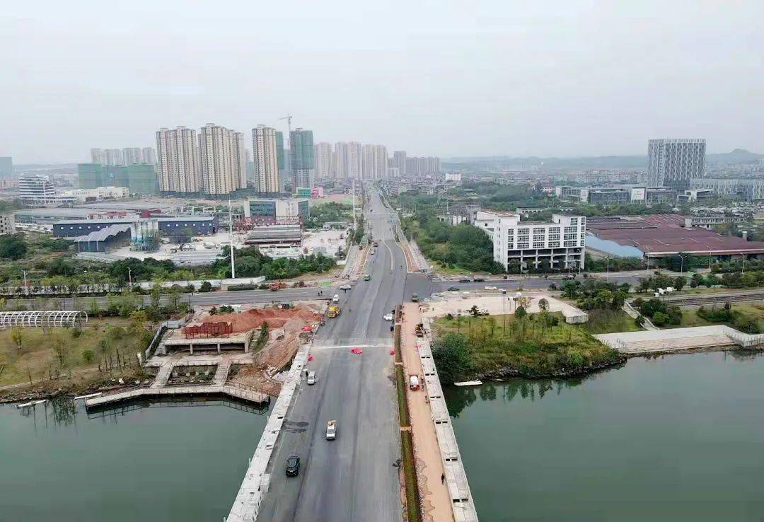 上饶龙潭大桥开始试运行通车,设计时速50公里,双向4车道!