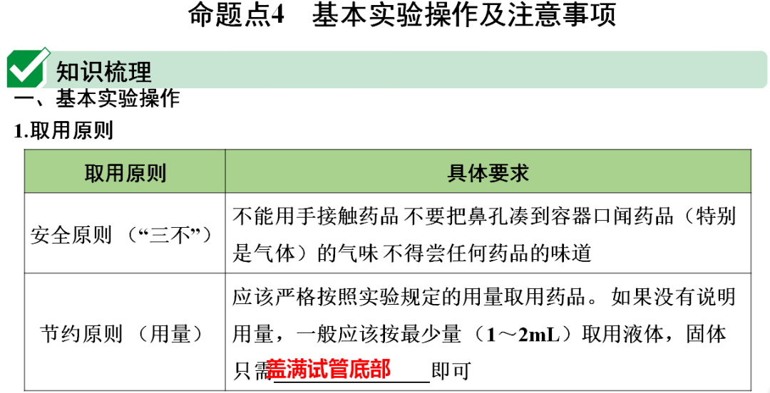 含答案|初中化学1-3单元知识点梳理+期中自测卷（含答案）