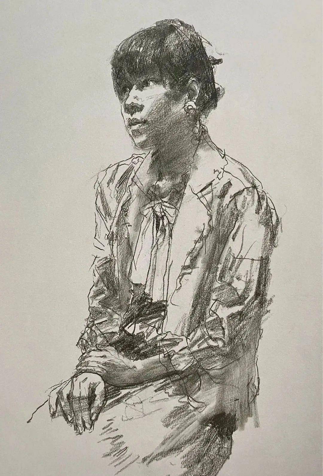 广美毕业的名家冉茂芹速写作品精选