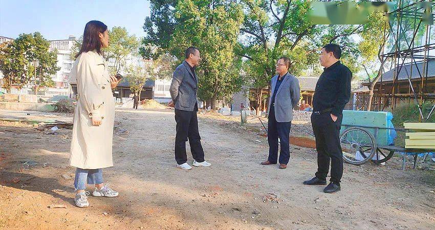 伍建强赴左忠毅公祠,六尺巷ppp项目检查指导工作_桐城市