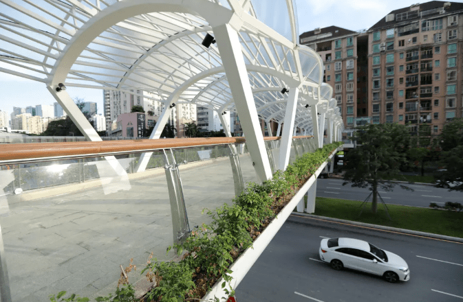 这3座人行天桥,开放使用!_过街天桥