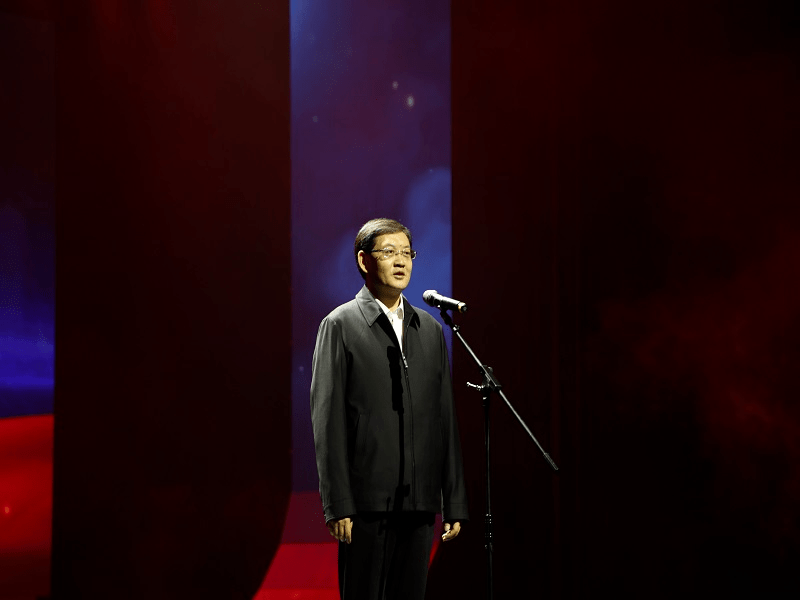 随后,  昆明市政府夏俊松常务副市长宣布2021年昆明市"119"消防月宣传