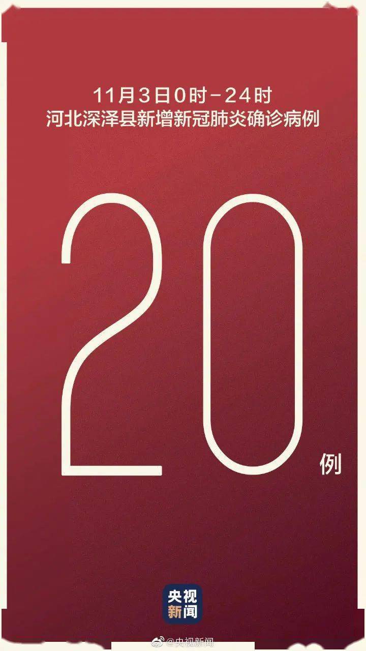 阳性|深夜通报！石家庄深泽县新增20例确诊