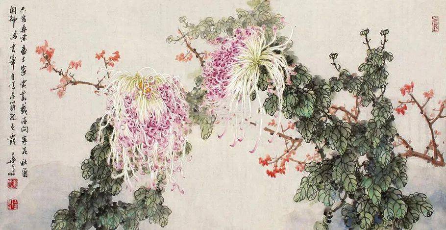 他的花鸟画别具一格,深深打上了岭南文化的烙印!_叶泉