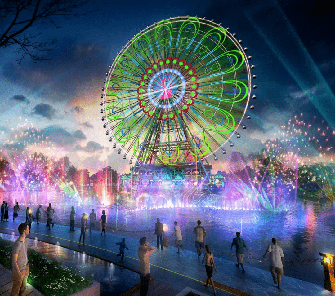 主题乐园,新商业街.