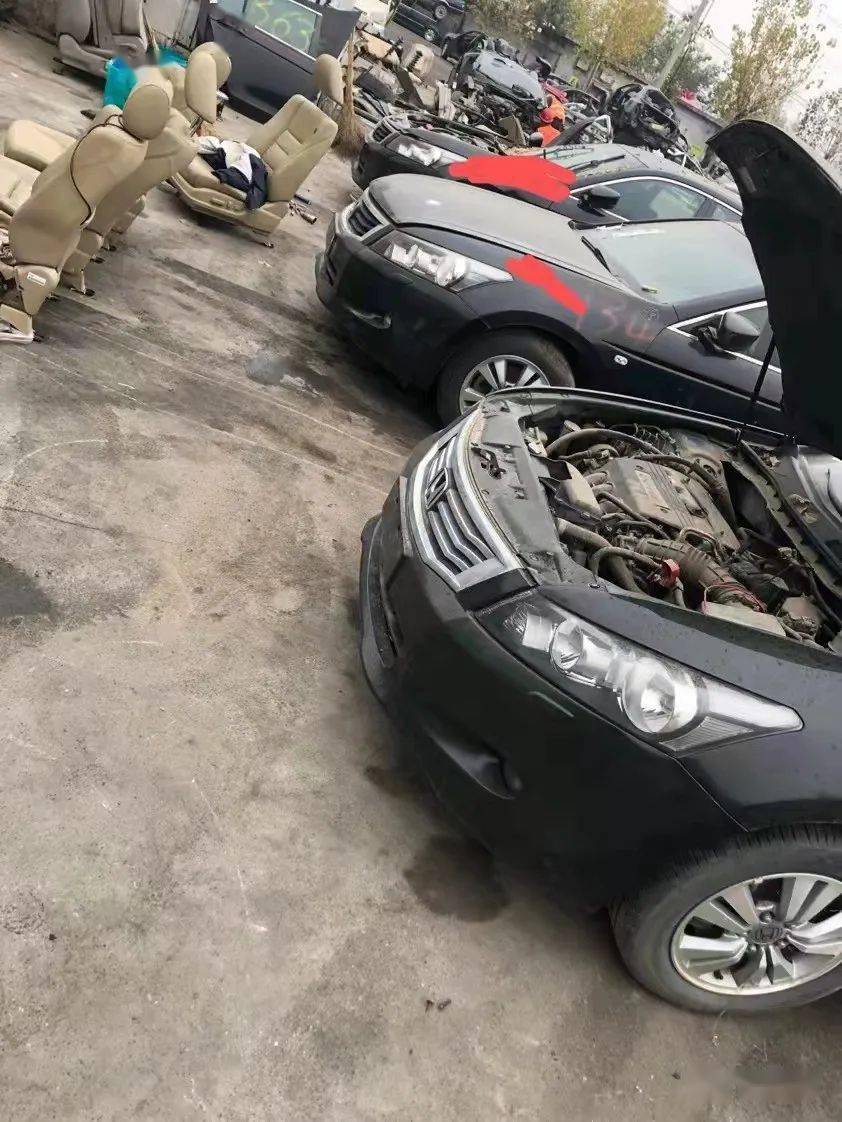 本田八代雅阁拆车件已到位