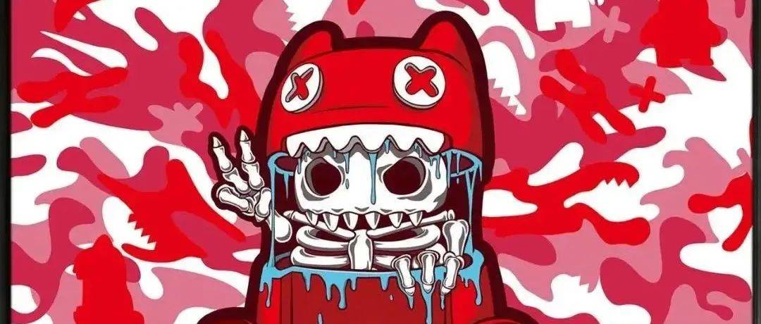 猫爹雨海|上榜英国《每日邮报》“2021国际潮流艺术家排行榜”全球第61名!_魔鬼猫