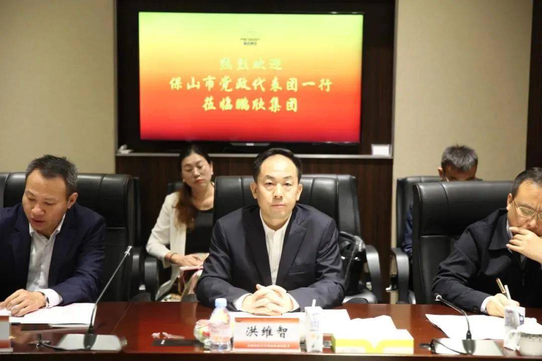 洪维智市长对企业在各自领域的战略布局和保山落地项目表示肯定,对