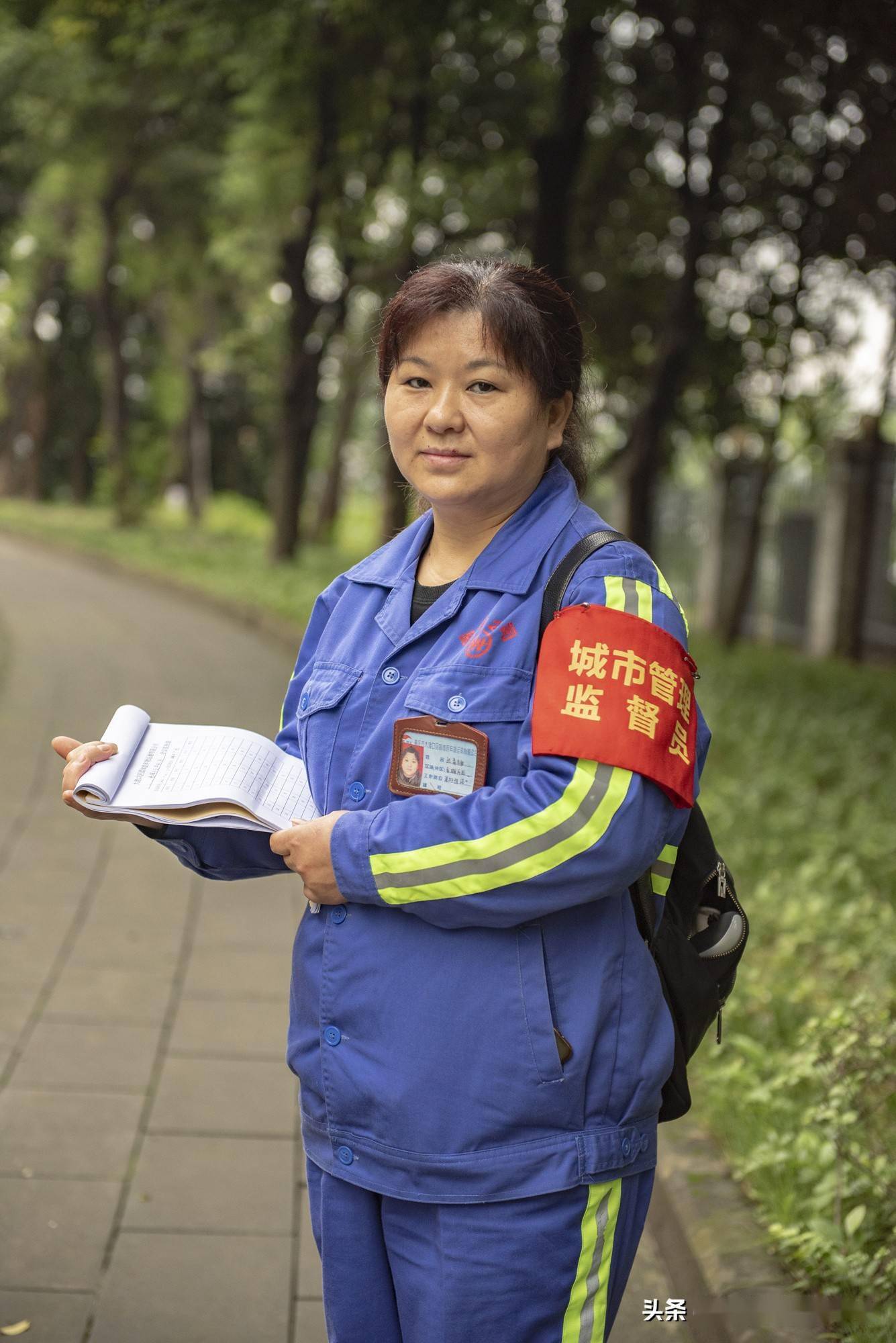 赵青梅:马路上最美的人_工作