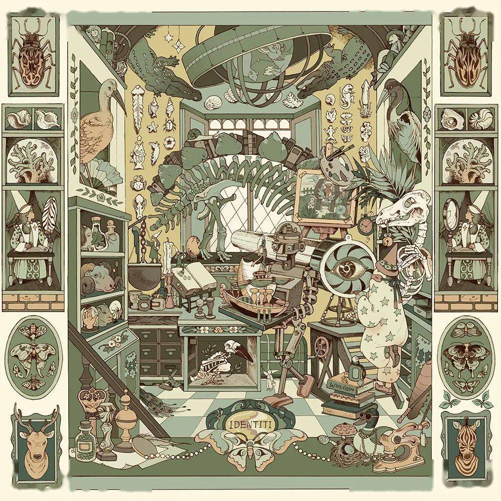第八届hiiiillustration国际插画大赛获奖作品180p全场大奖评审奖等