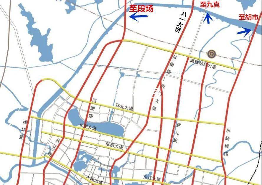 天门文昌阁大桥规划图图片