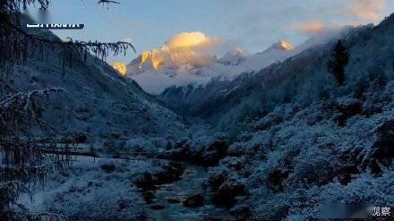 童话|像童话！四姑娘山空灵雪景似琉璃