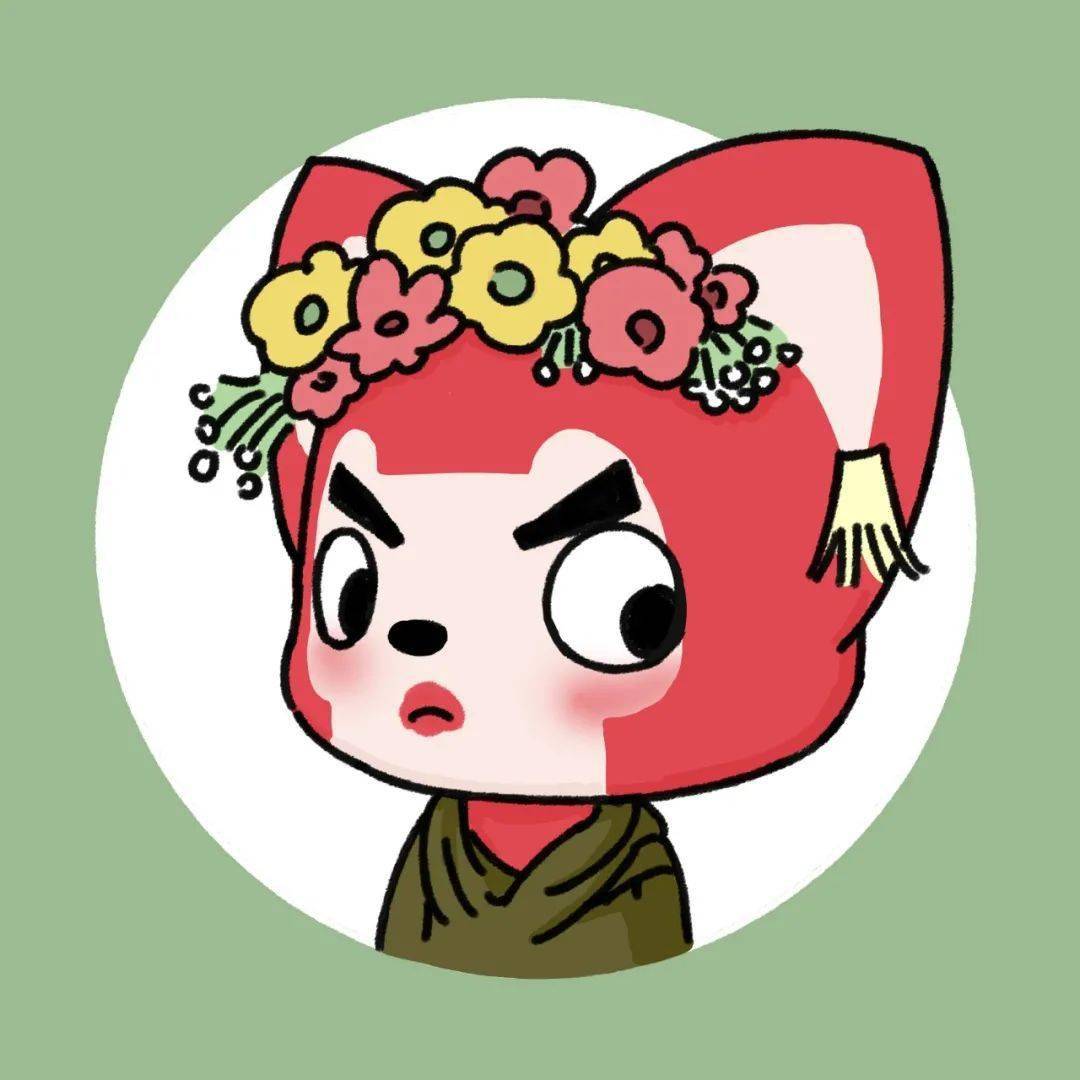 花花 头像|拆2个名画系列“头像盲盒”