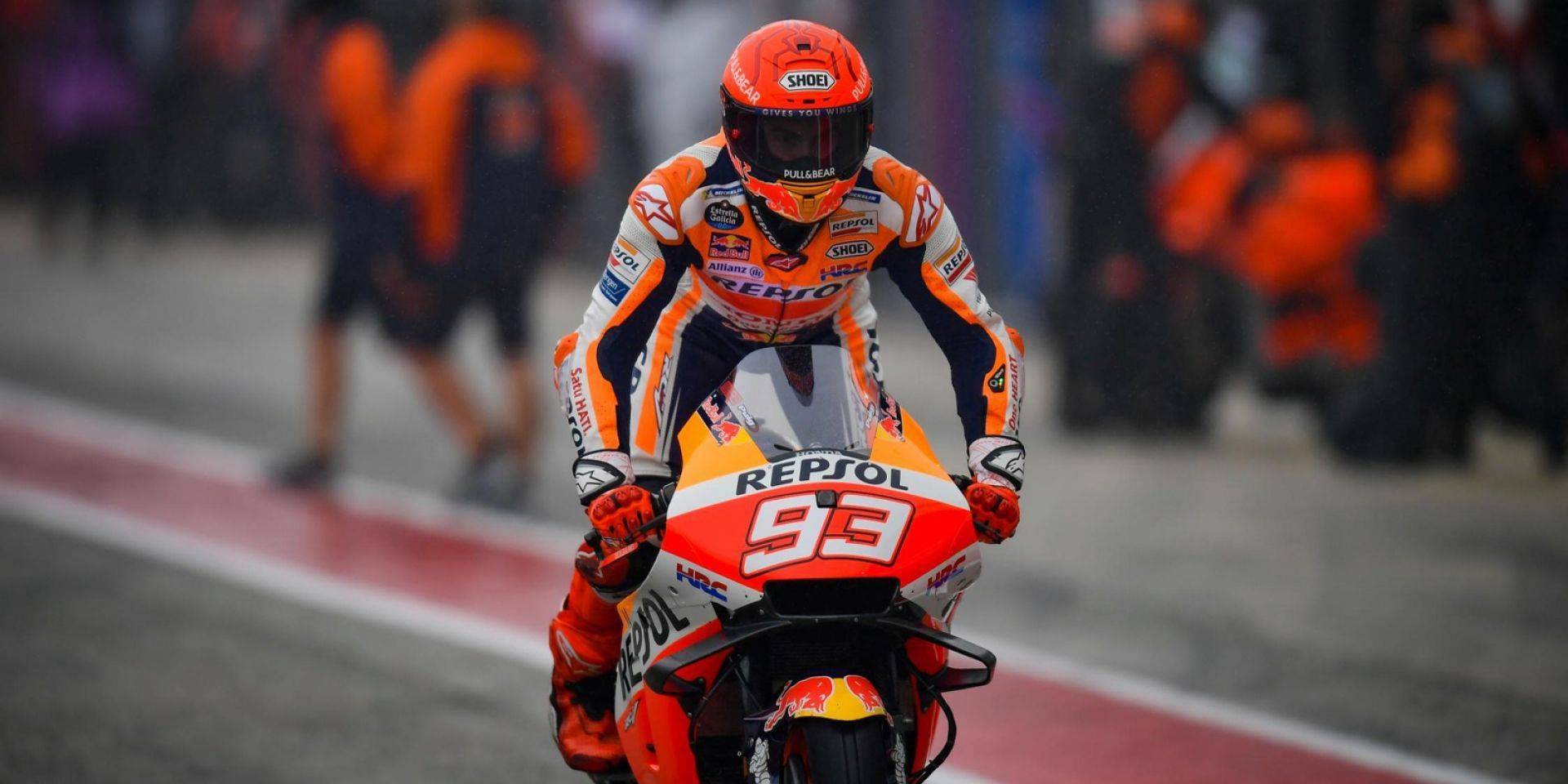 马奎斯因眼睛问题将缺席瓦伦西亚封关站_marquez