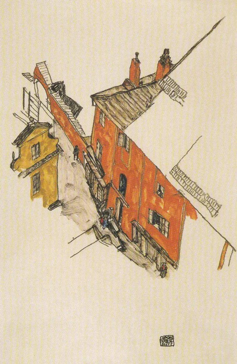 埃贡席勒egonschiele罕见作品