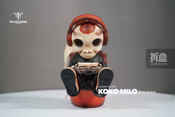 进口AUGONE STUDIO KOKO MILO 你的习惯 潮玩摆件