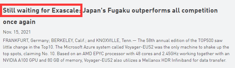 日本超算连续4次登顶全球，中国最高为何只排第4？