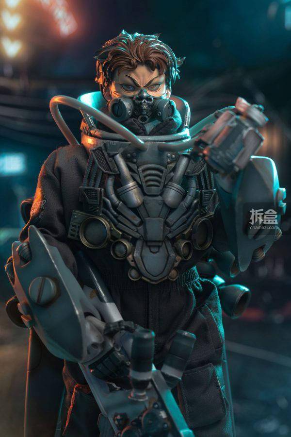 ART FUTURE 鬼捻蟲角 狩太郎 1/6可动人偶12寸兵人