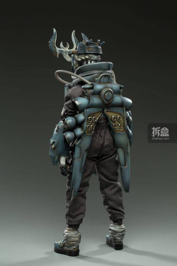 ART FUTURE 鬼捻蟲角 狩太郎 1/6可动人偶12寸兵人