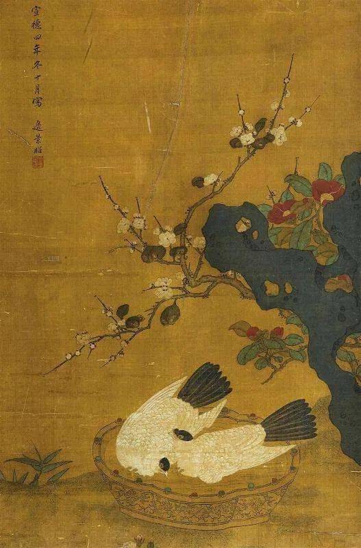 边景昭|花有姿态,鸟有神采