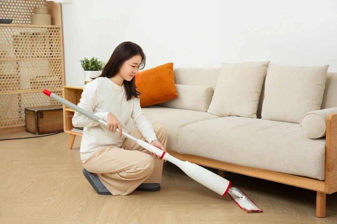 重度洁癖也爆赞的自动甩干拖把各种难搞毛发污渍一拖即净不用来回拖也