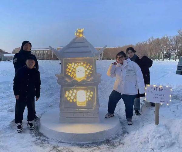 气温黑龙江女大学生的“雪灯”火了！别急，雨雪马上又到，你也能玩了！