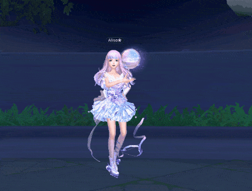 七彩琉璃球(动作饰品)△ 七彩琉璃球(动作饰品)流光溢彩的动作饰品