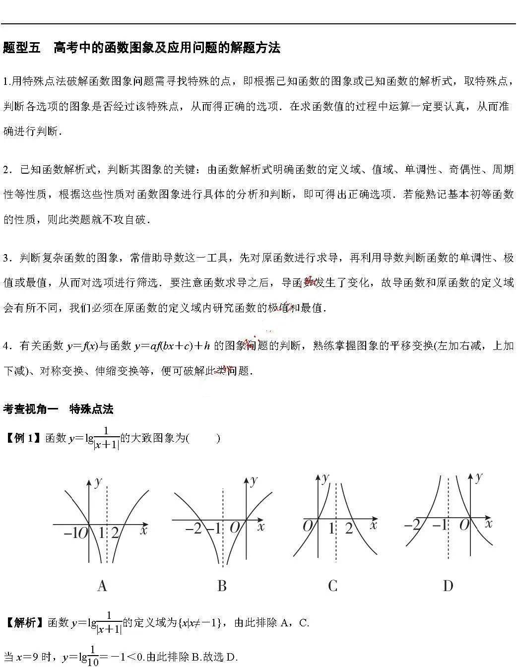 版权|高中数学 | 高中数学「函数」必考9大专题+58个必考点梳理！