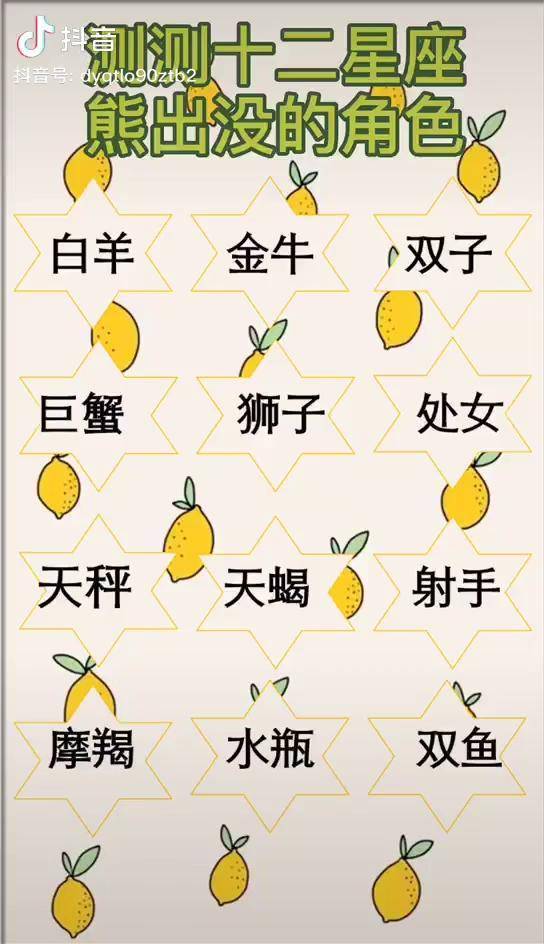 十二星座 熊出没 熊出没