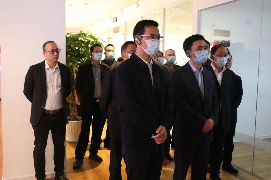 小镇动态绍兴市上虞区委副书记区长金进富考察信息港小镇