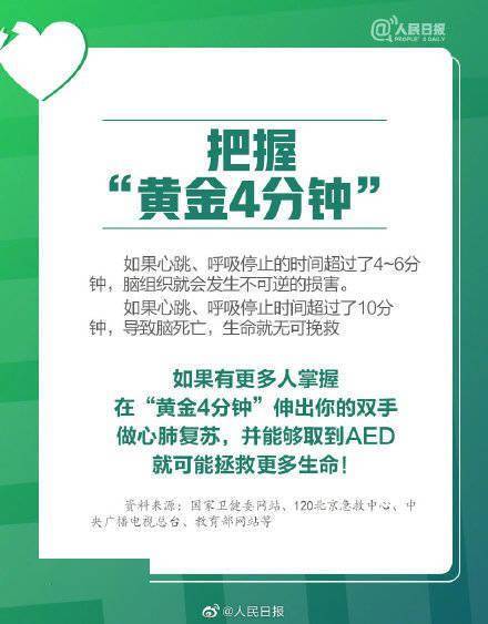 语音提示|收藏！救命神器AED简明使用攻略