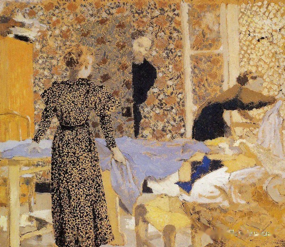 维亚尔画作分析油画知识