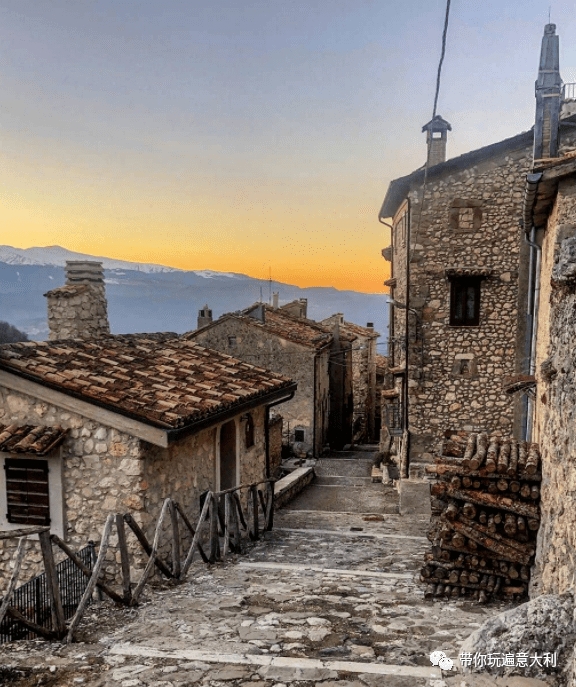 意大利美丽的村庄图片