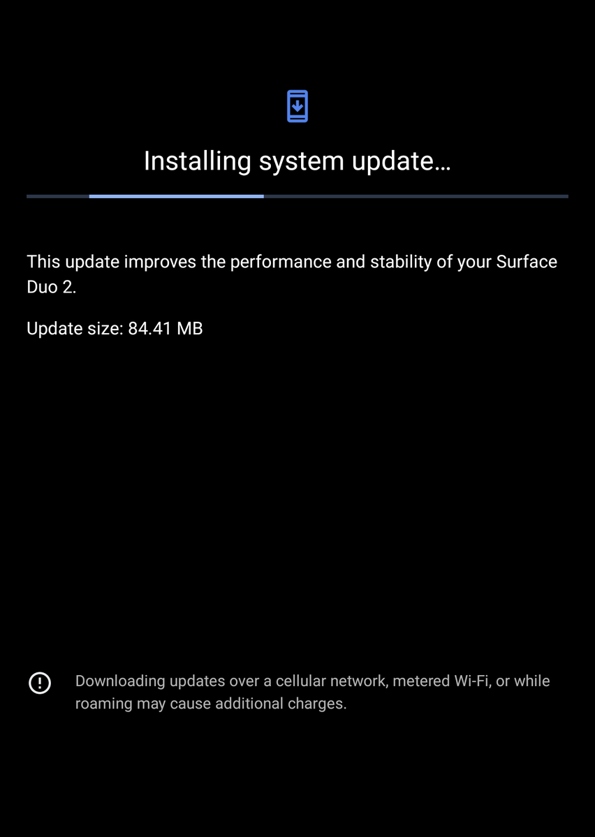 微软 Surface Duo 2 双屏安卓手机推送 2021.830.19 系统更新