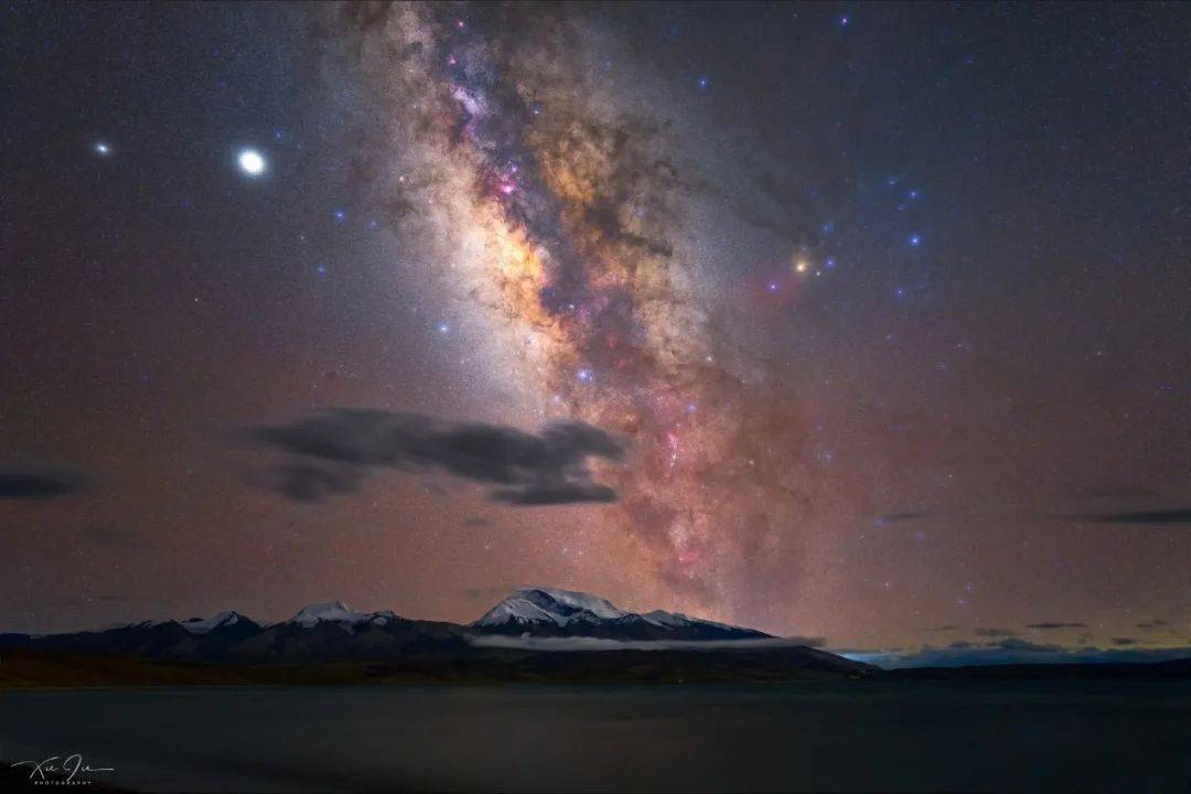 雪山星河(2020年8月21日,西藏阿里)西藏阿里,喜马拉雅山,离天最近的